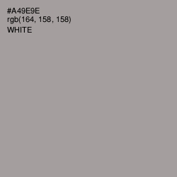 #A49E9E - Dusty Gray Color Image